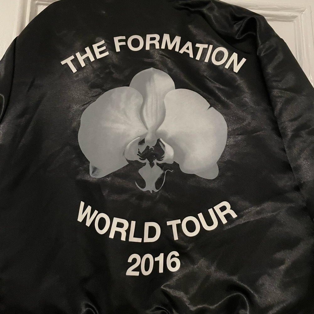 Beyoncé reformation world tour jacket varsity jacket